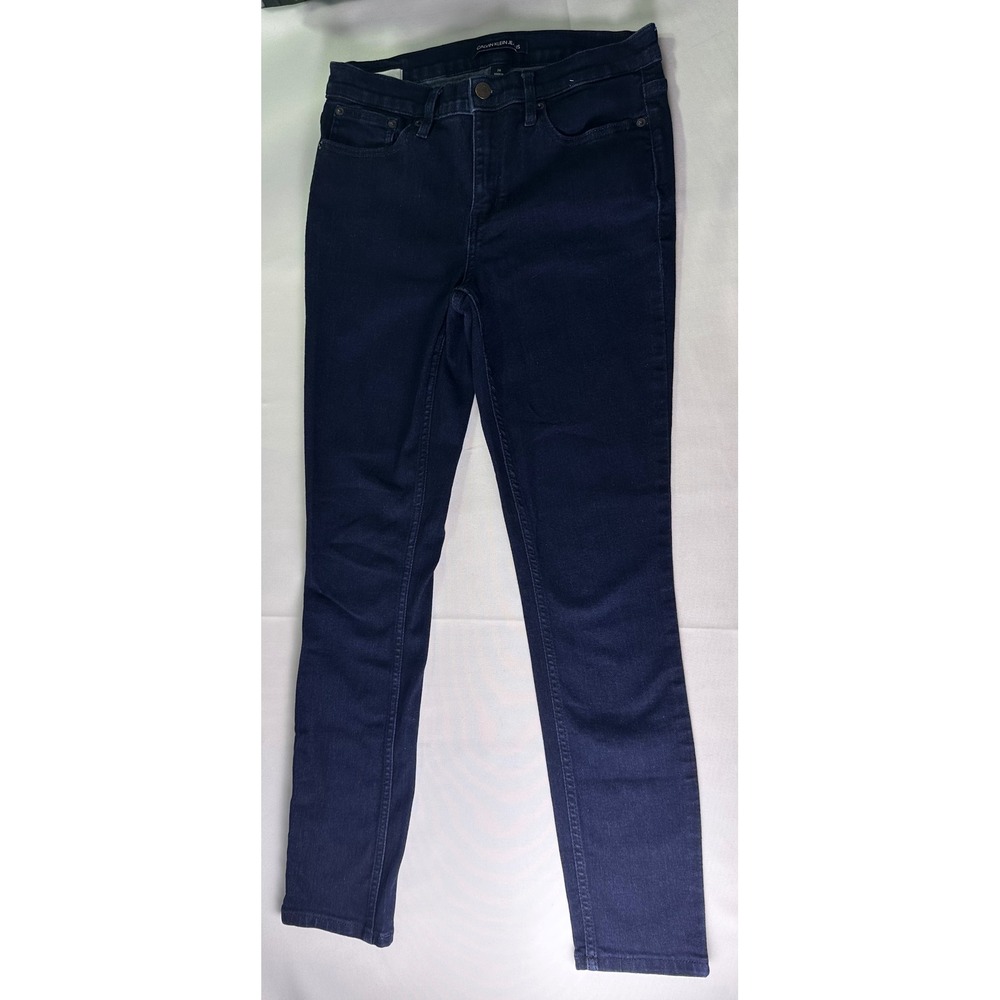 Women's Dark Blue Stretch Skinny Jeans